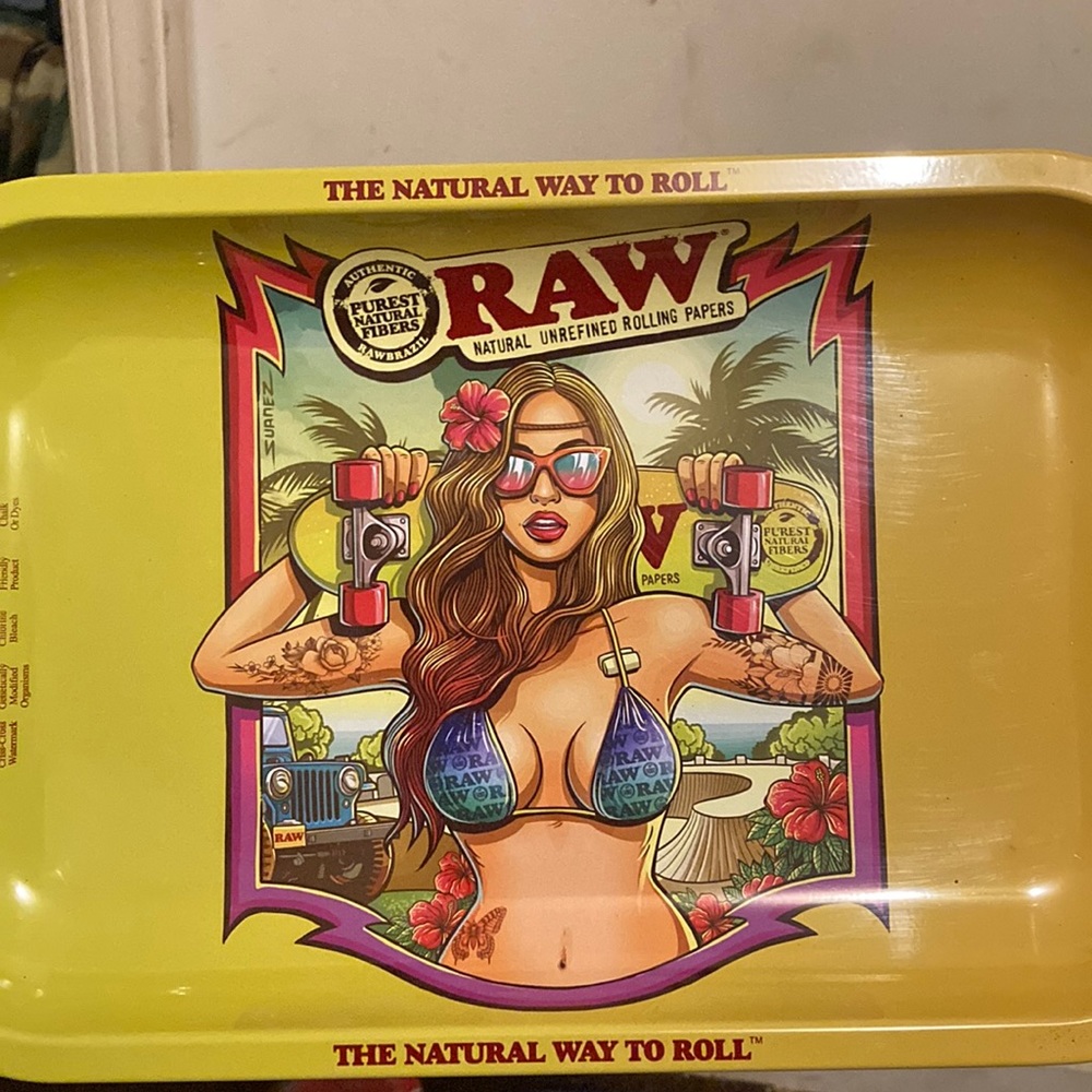 Rolling tray